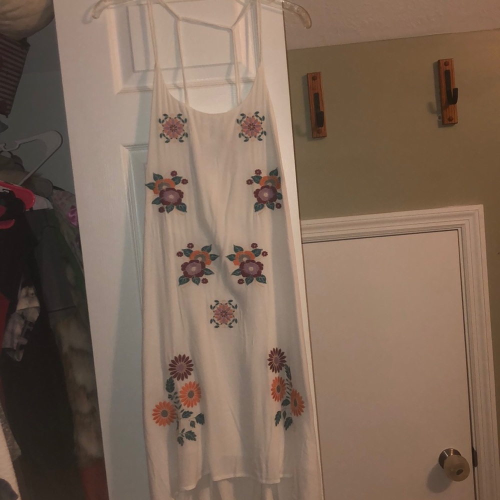 Floral tank top dress